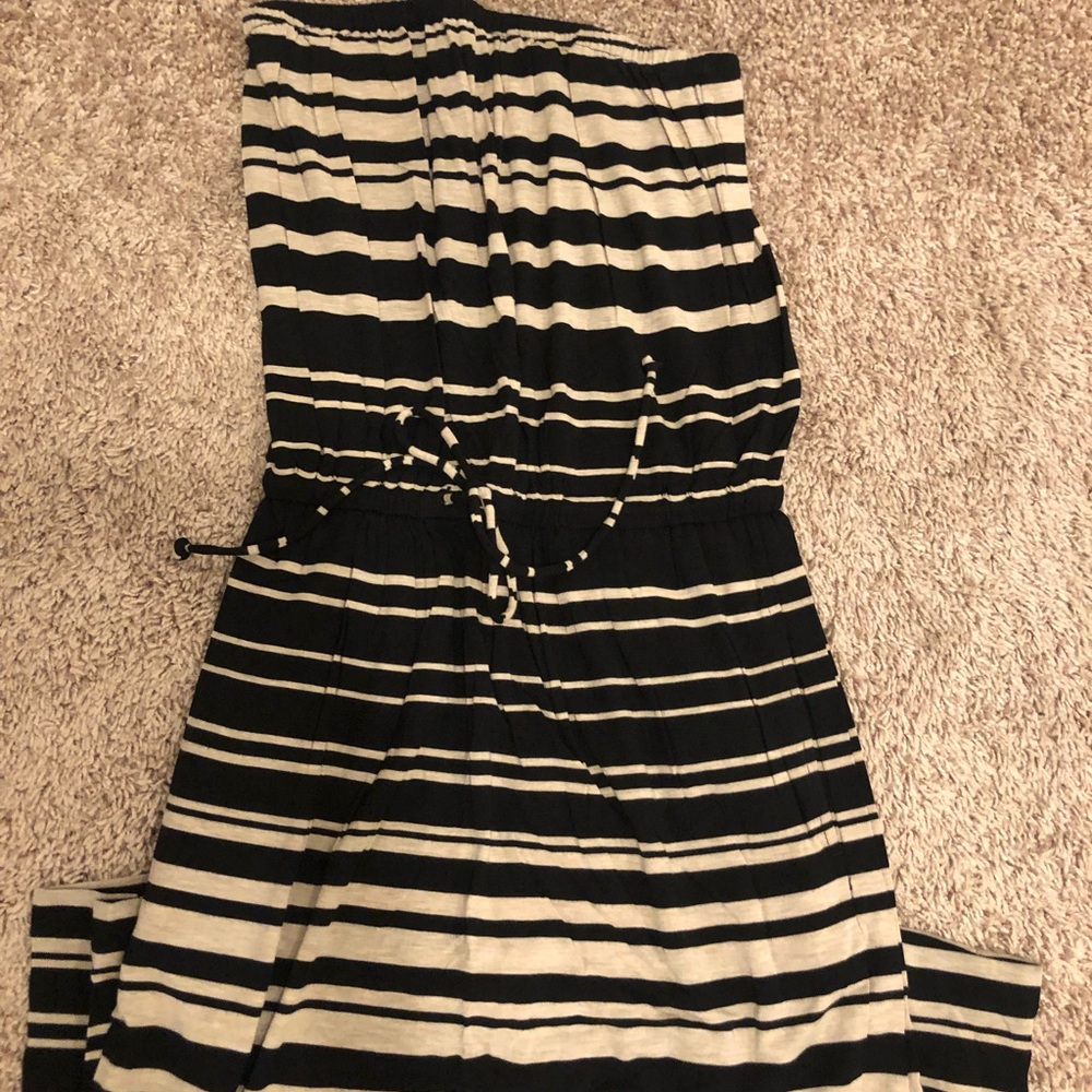 XXS jcrew strapless maxi dress
